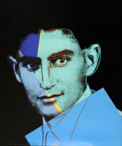 Andy Warhol | Franz Kafka | Serigraph available for sale on www.kunzt.gallery Andy Warhol | Franz Kafka | Serigraph available for sale on www.kunzt.gallery