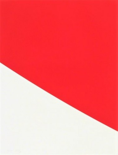 Ellsworth KELLY | Red Curve | Lithograph available for sale on www.kunzt.gallery Ellsworth KELLY | Red Curve | Lithograph available for sale on www.kunzt.gallery